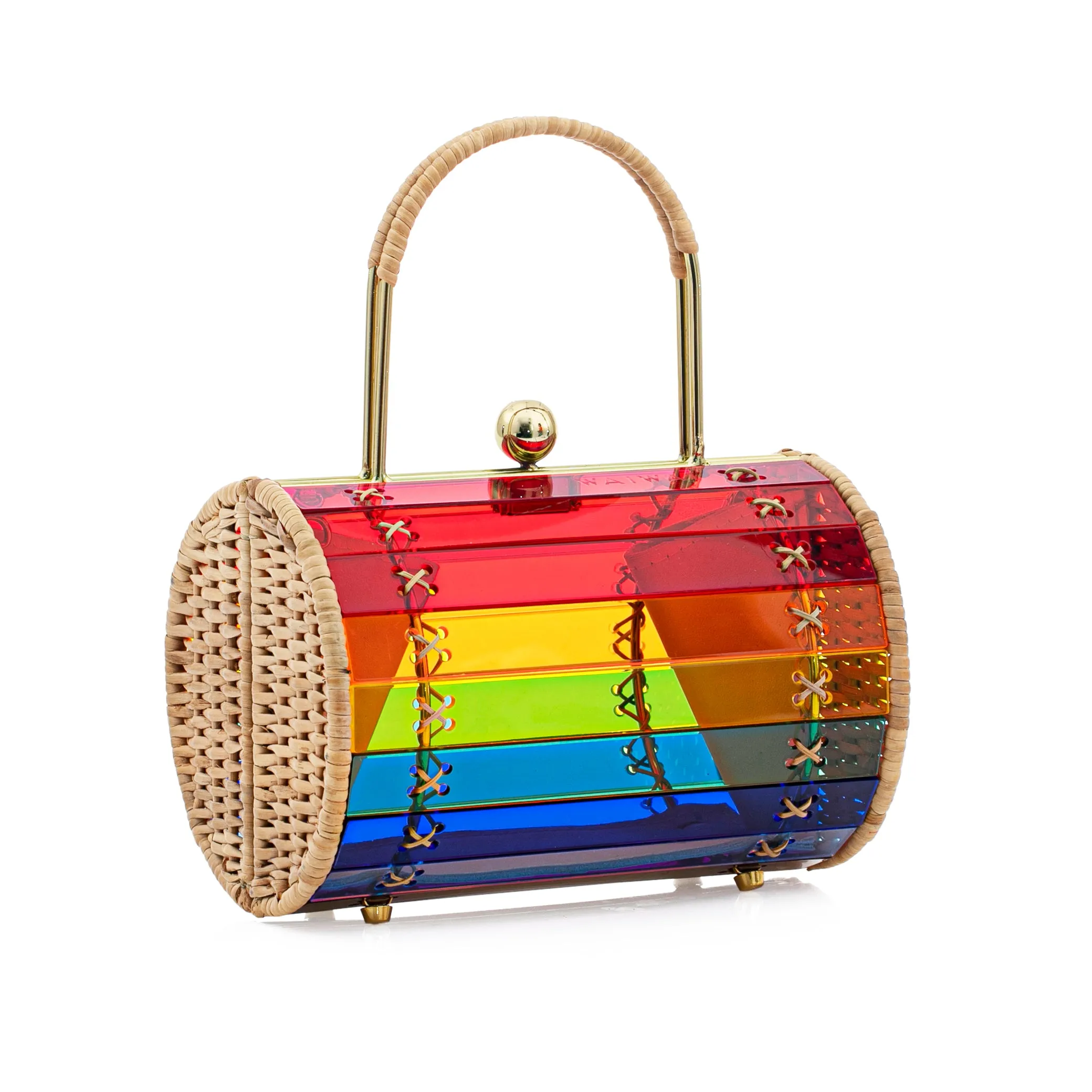 Alix Gold Bag Rainbow