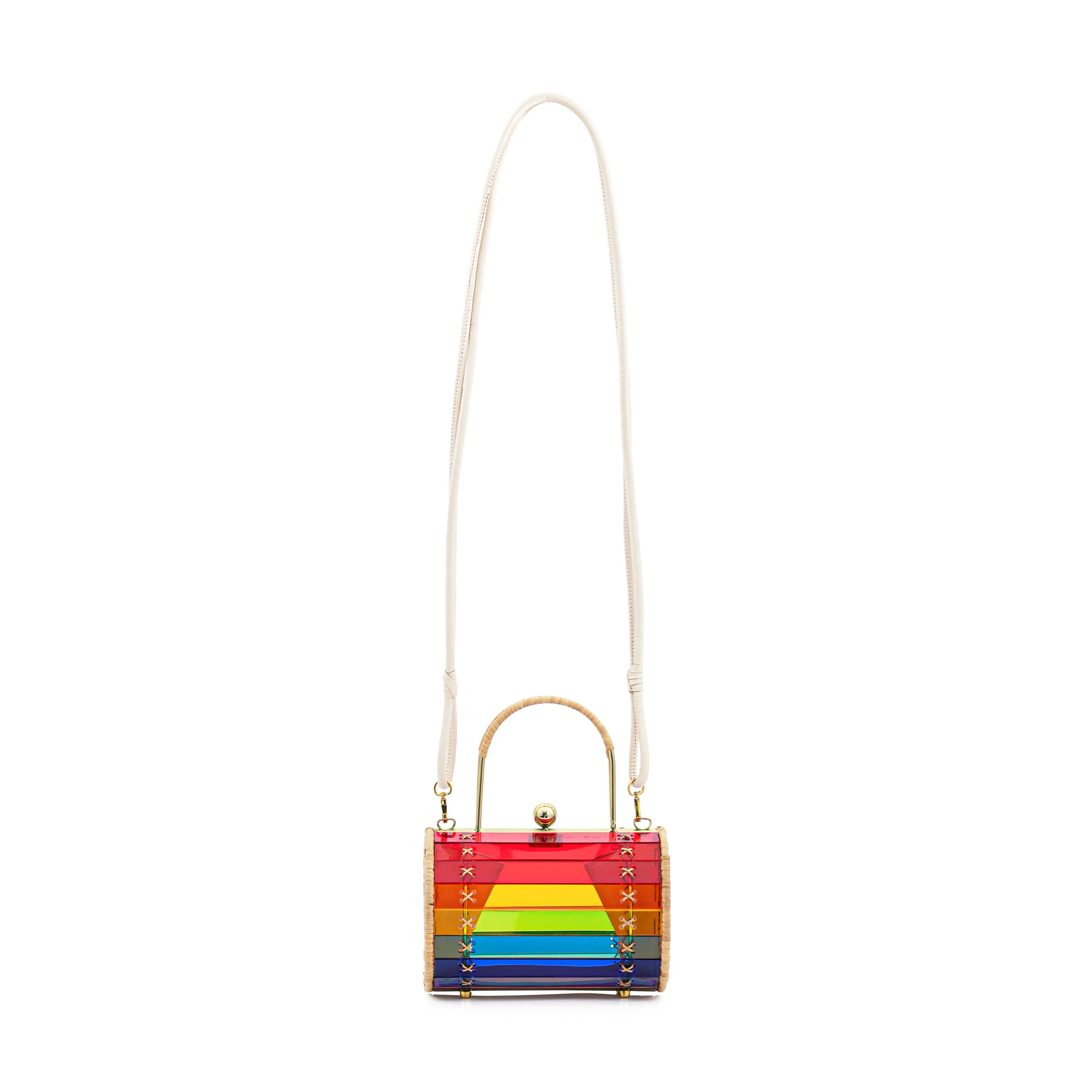 Alix Gold Bag Rainbow