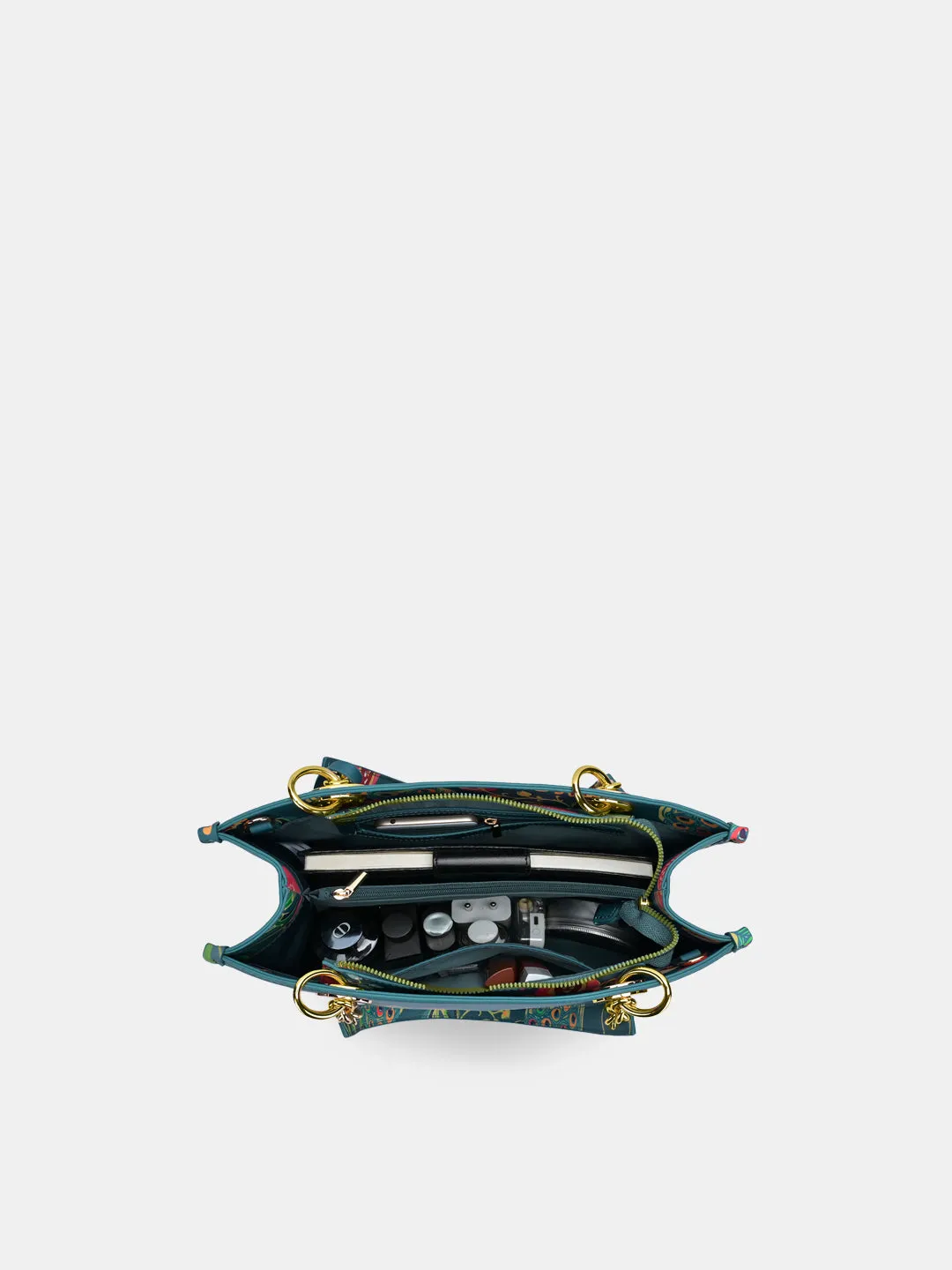 Anar Mor Print Large Box Tote Bag