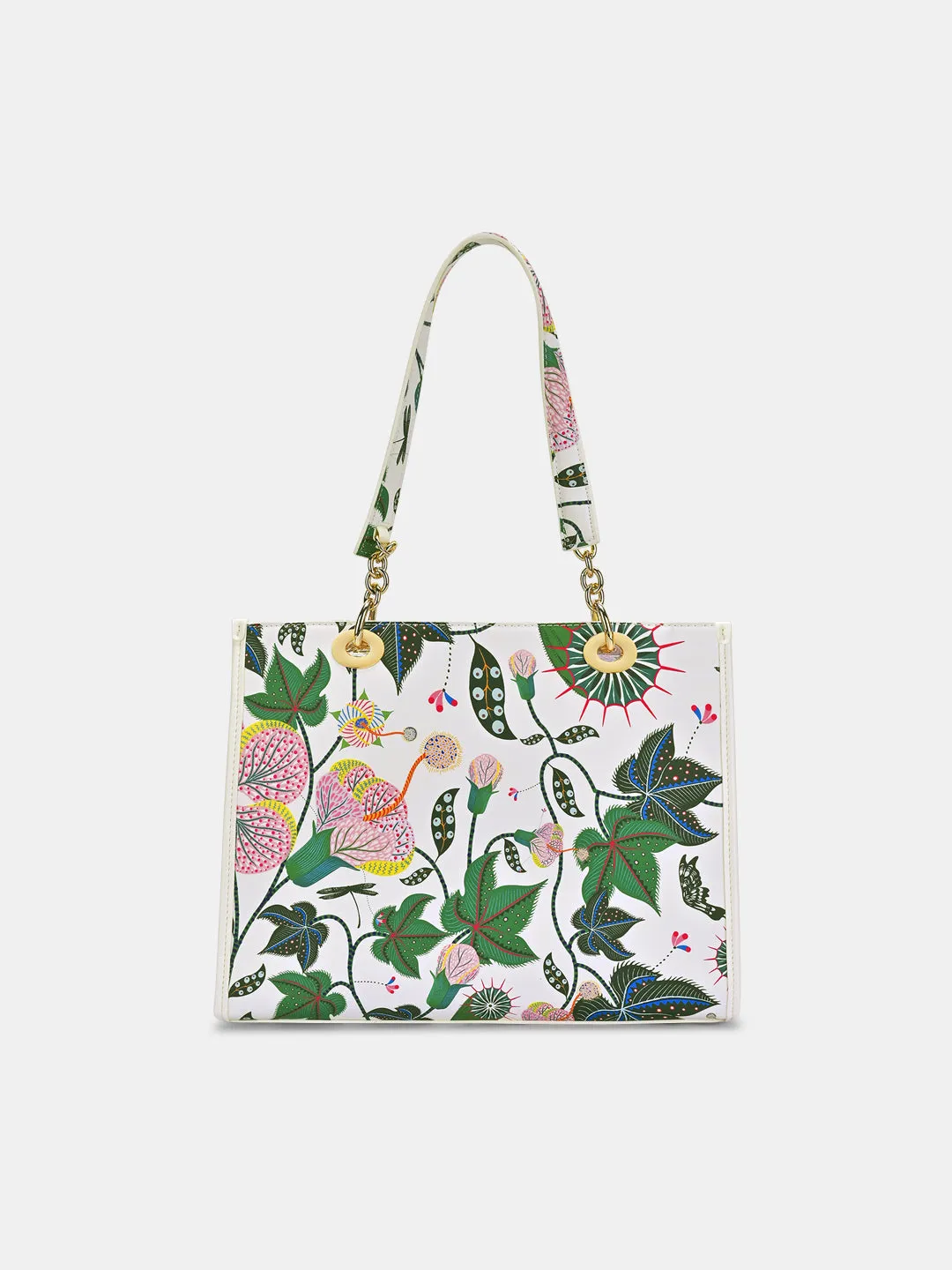 Anar Mor Print Large Box Tote Bag