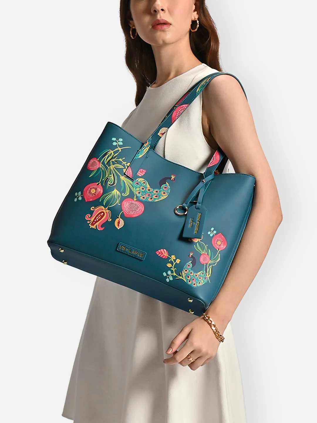 Anar Mor Print Large Tote Bag