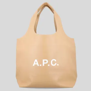 A.P.C. Ninon Tote Bag Sand PUAATM61565