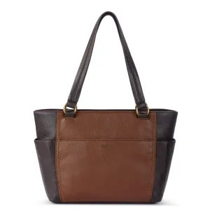 Ashby Satchel - Leather - Teak Block