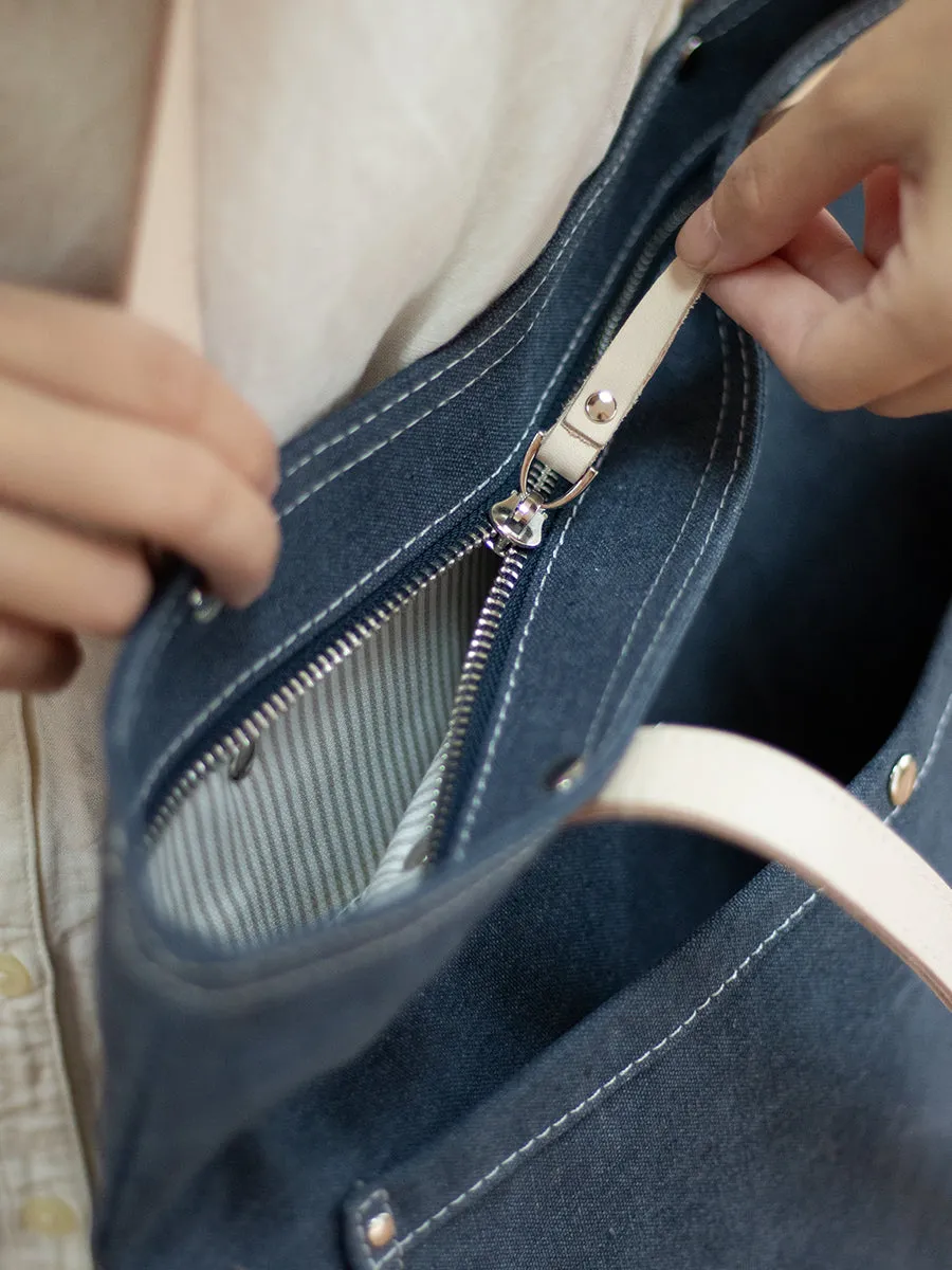 Blue Jean Tote Bag Womens Denim Totes Blue Denim Tote Handbags