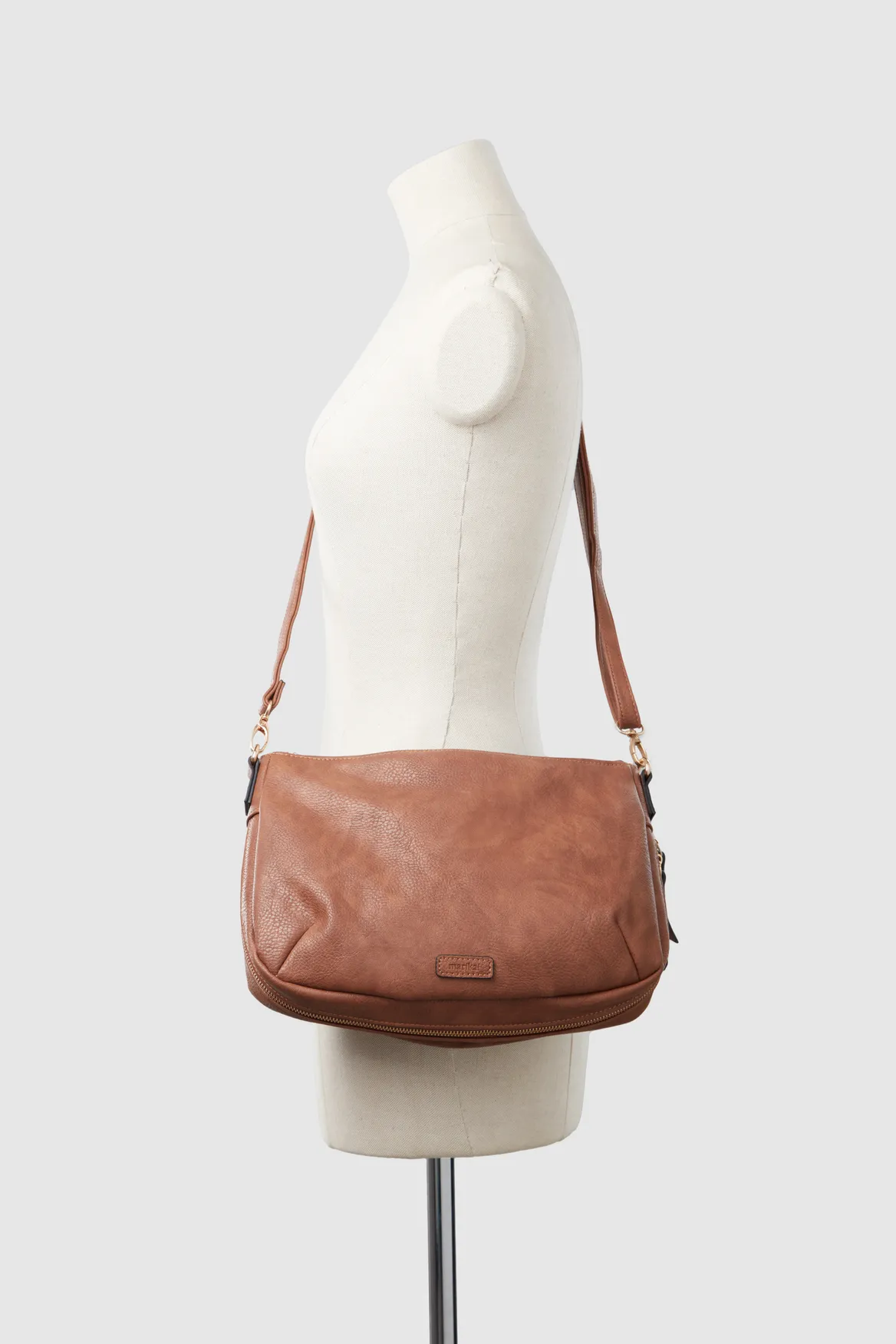 Braided Strap Crossbody Bag