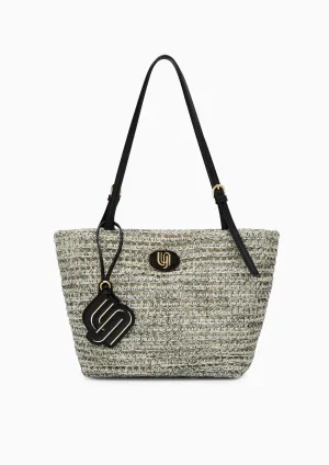 Bruna Inf Tote Craft M Black