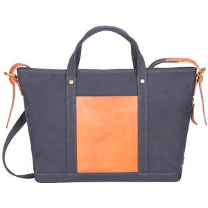 Canvas Leather Mens Womens Small Handbag Caramel Tote Bag Shoulder Bag Green Side Bag for Men