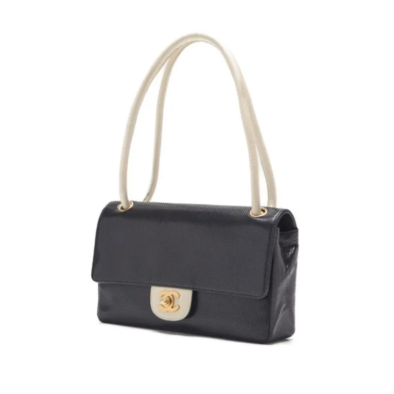 CHANEL ??CHANEL??  Bicycle Shoulder Bag Punching Glass Black  White  Shoulder Bag Mini Shoulder Bag  Bag Hybrid ?? Ship?? Jaipur Online