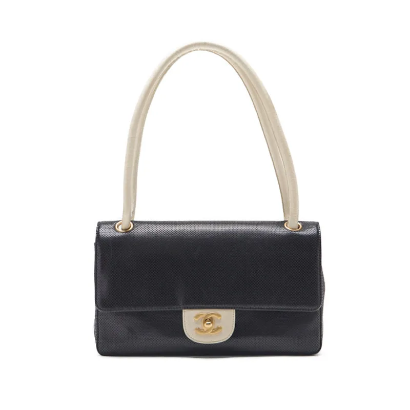 CHANEL ??CHANEL??  Bicycle Shoulder Bag Punching Glass Black  White  Shoulder Bag Mini Shoulder Bag  Bag Hybrid ?? Ship?? Jaipur Online