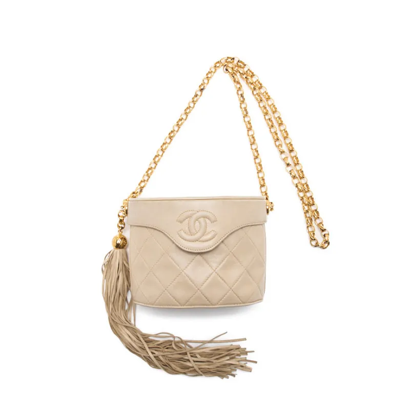 CHANEL CHANEL Matrasse Coco Visitor Chain Shoulder  Fringes  Beige (Gen Gold ) Shoulder Bag Mini Shoulder Bag  Bag Hybrid ??French???? Ship?? Himalan Bookstore Online