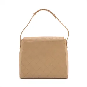Chanel Wild Stitch  Shoulder Bag Beige Black G  5th