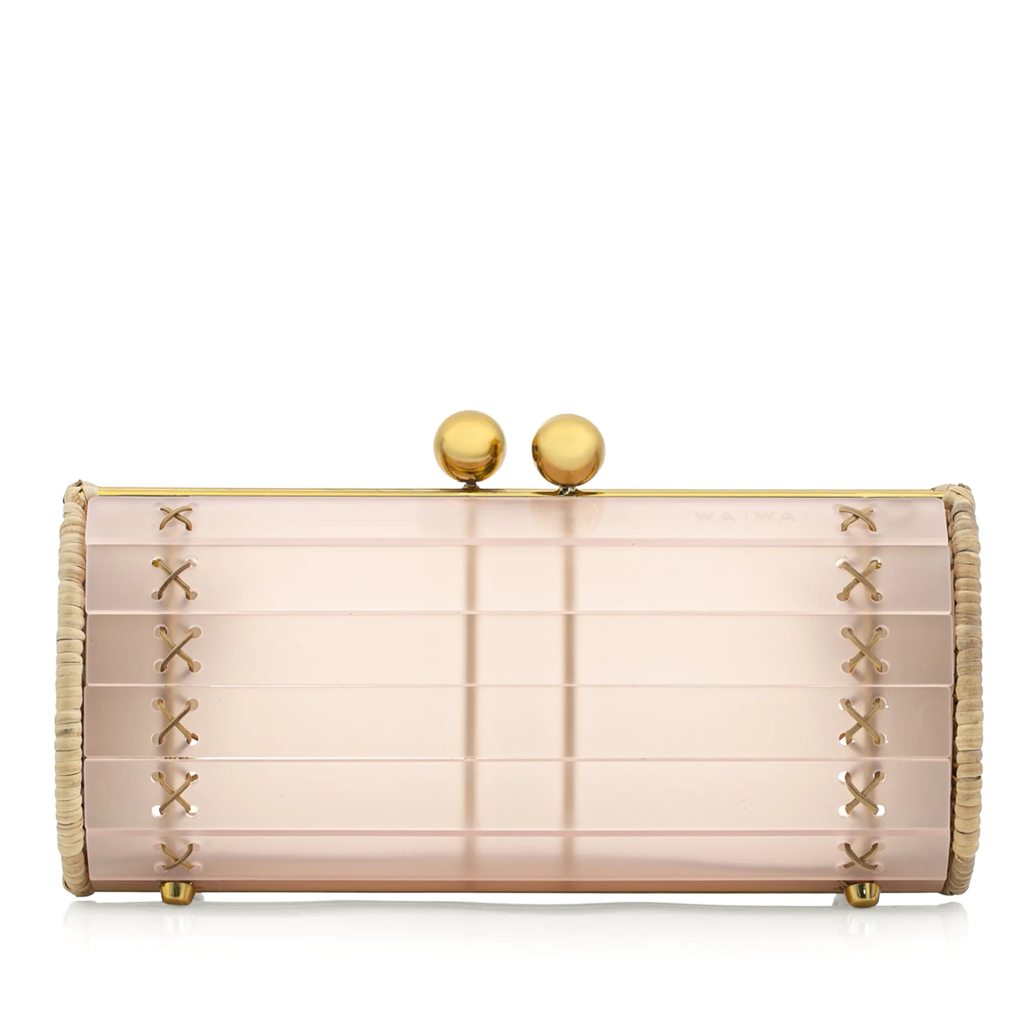 Clutch Baoba Gold  Pink