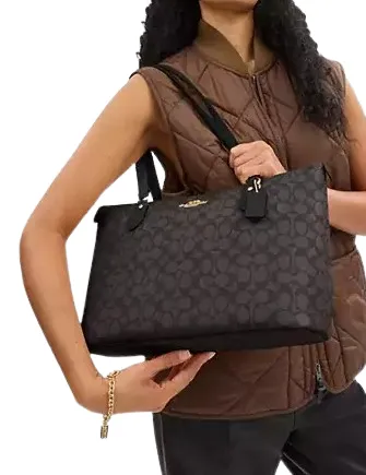Coach Gallery Tote Bag In Signature Canvas