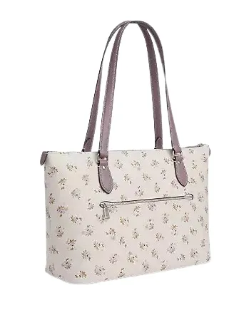Coach Gallery Tote Bag With Floral Print