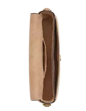 Coach Hailey Flap Bag With Signature Canvas