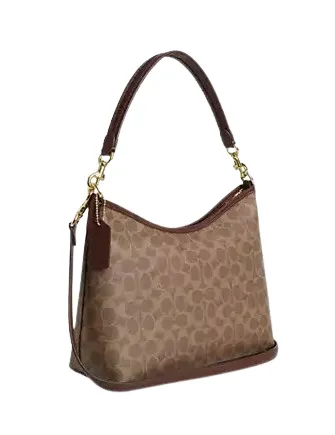 Coach Laurel Shoulder Bag In Signature Canvas
