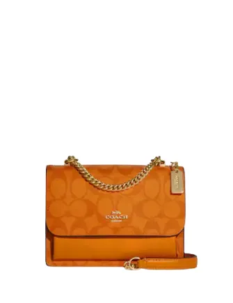 Coach Mini Klare Crossbody In Signature Canvas