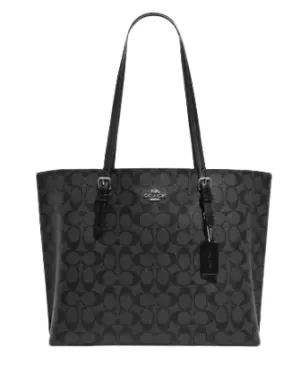 Coach Mollie Tote In Signature Canvas