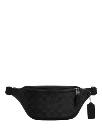 Coach Warren Mini Belt Bag In Signature Canvas