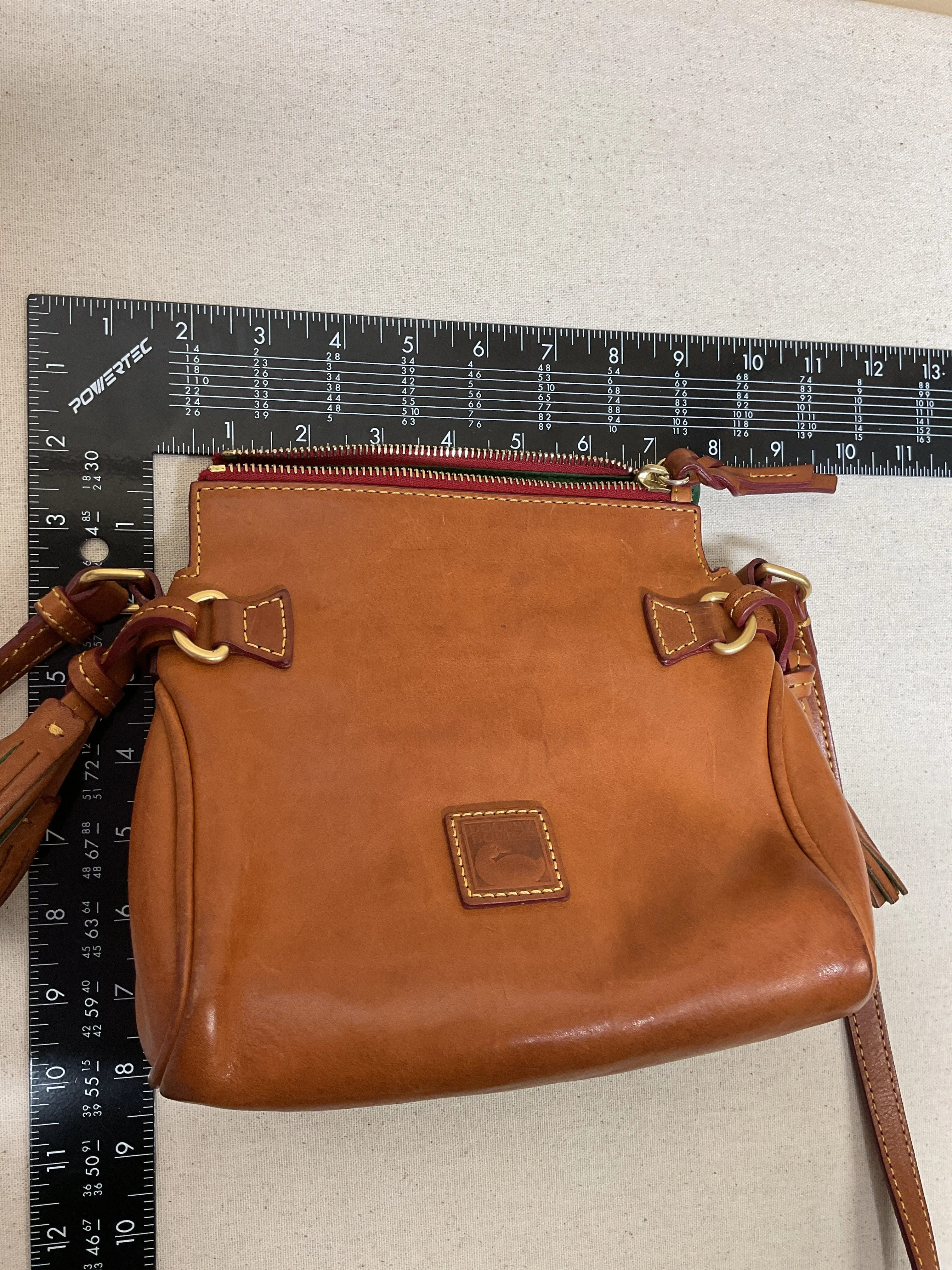 Crossbody Designer By Dooney And Bourke In Brown, Size:Small