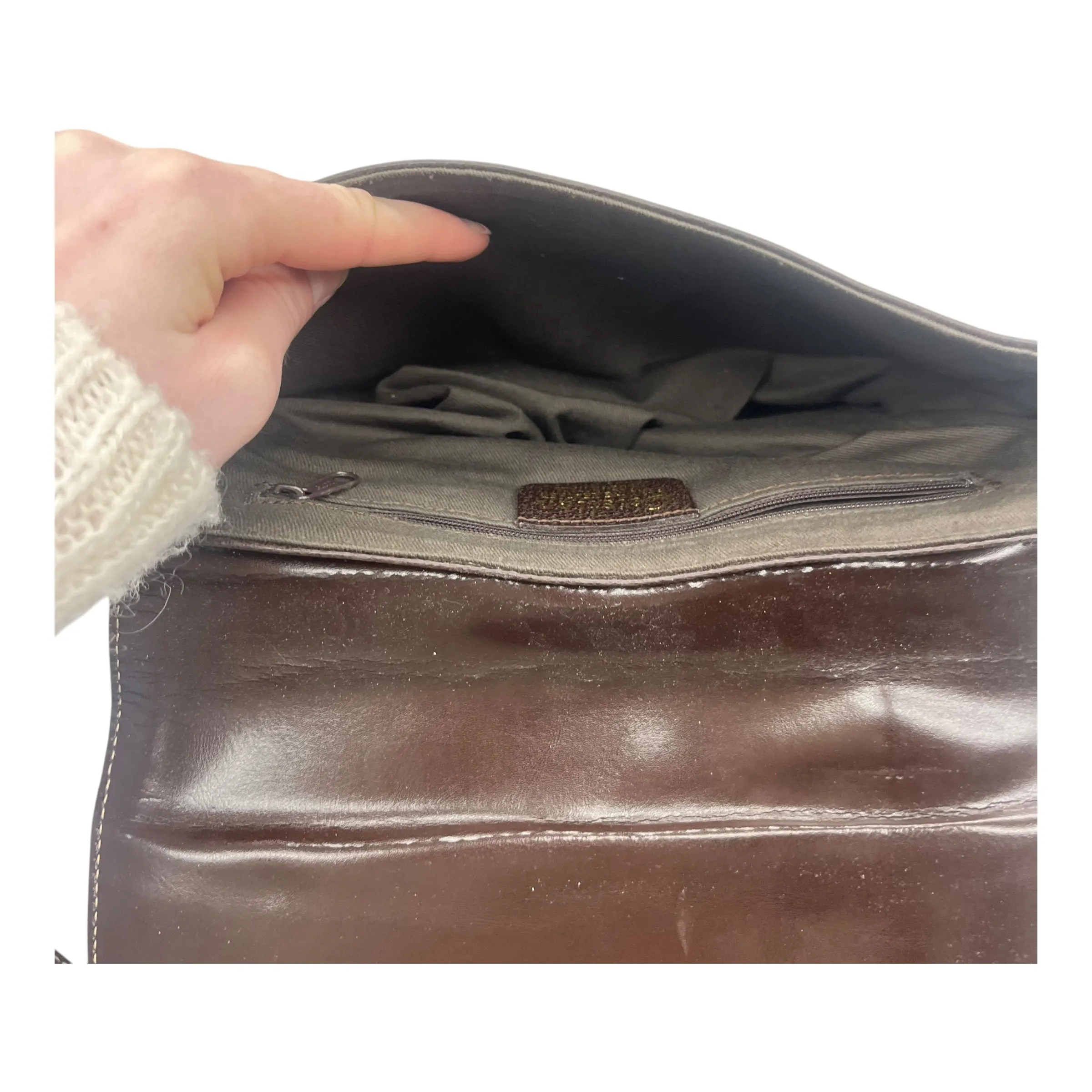 Crossbody Designer By Frye In Red, Size:Medium