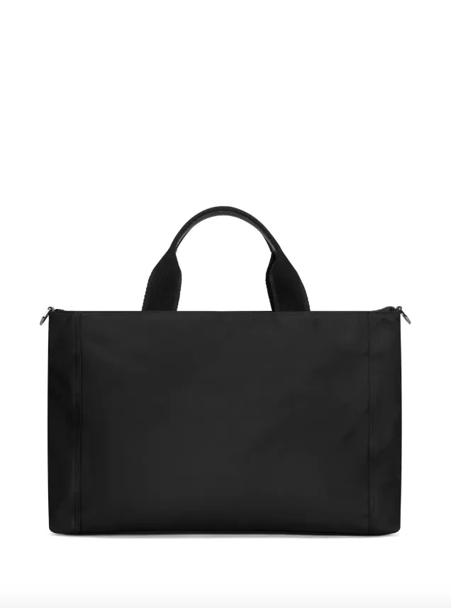 Dolce & Gabbana nylon holdall with rubberized logo
