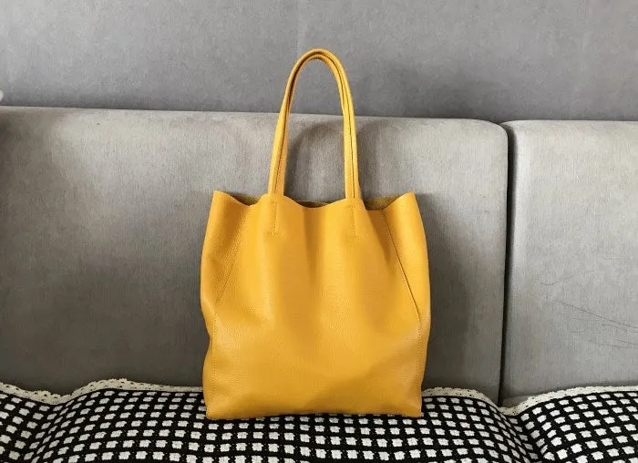 Fashion Womens Bronze Silver Leather Vertical Tote Bags Bronze Silver Shoulder Tote Bags Bronze Silver Handbags Tote For Women