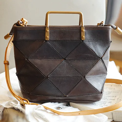 Fashion Womens Green Leather Woven Tote Bag Weaved Shoulder Bag Zipper Handbag for Women