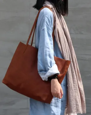 Fashion WOMENs LEATHER Large Tote Bag Totes Shoulder Purse FOR WOMEN