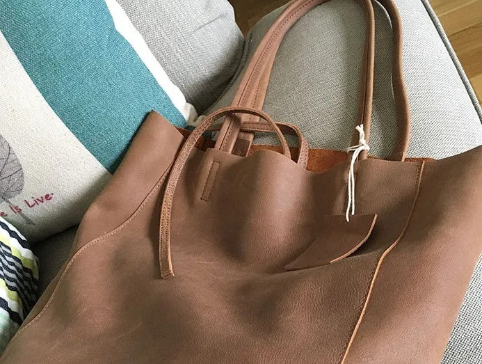 Fashion WOMENs LEATHER Tote Bag Vintage Tote Purse FOR WOMEN