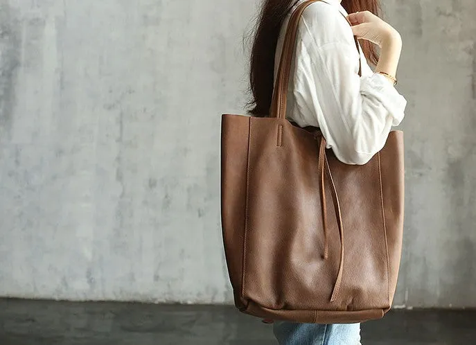 Fashion WOMENs LEATHER Tote Bag Vintage Tote Purse FOR WOMEN