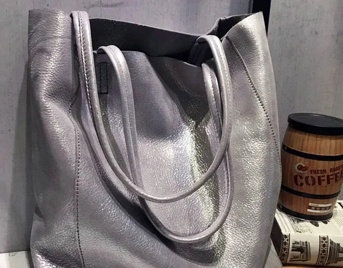 Fashion WOMENs LEATHER Tote Bag Vintage Tote Purse FOR WOMEN