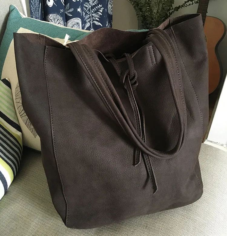 Fashion WOMENs LEATHER Tote Bag Vintage Tote Purse FOR WOMEN