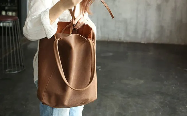 Fashion WOMENs LEATHER Tote Bag Vintage Tote Purse FOR WOMEN