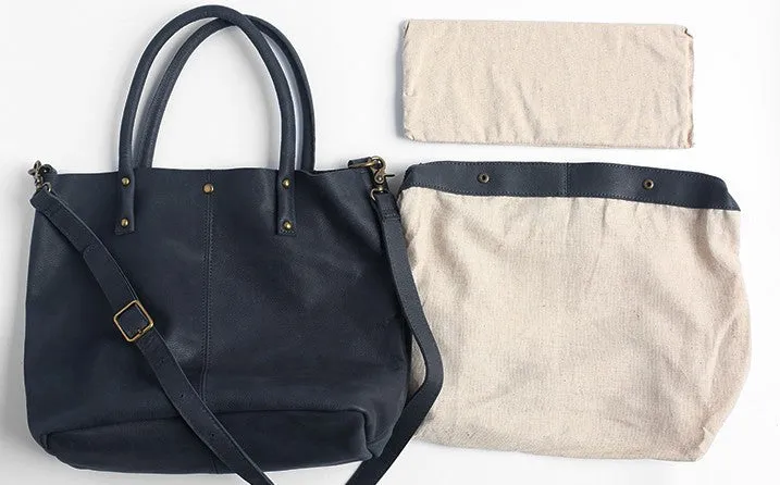 Fashion WOMENs LEATHER Work Tote Bag Vintage Tote Shoulder Purse FOR WOMEN