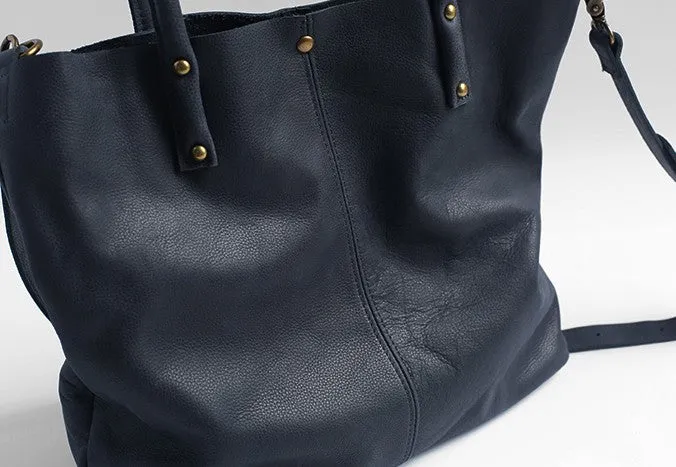 Fashion WOMENs LEATHER Work Tote Bag Vintage Tote Shoulder Purse FOR WOMEN
