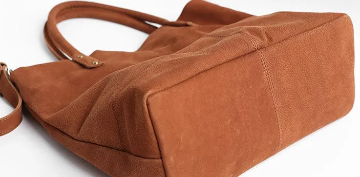 Fashion WOMENs LEATHER Work Tote Bag Vintage Tote Shoulder Purse FOR WOMEN