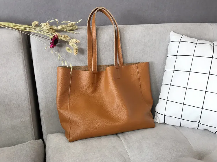 Fashion Womens Pink Leather Tote Bags Pink Shoulder Tote Bags Handbags Totes For Women