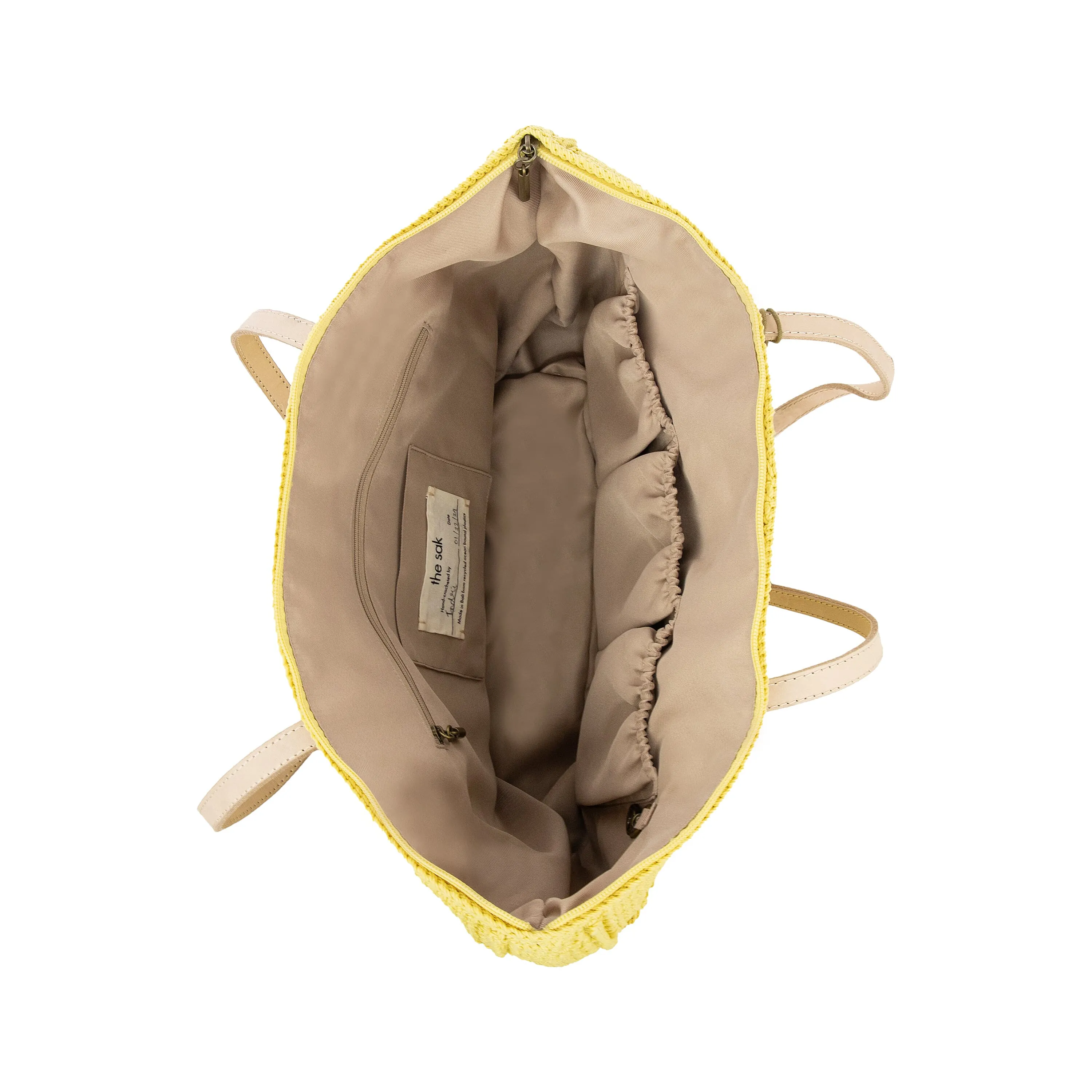 Faye Tote - Hand Crochet - Chartreuse Sunbeam