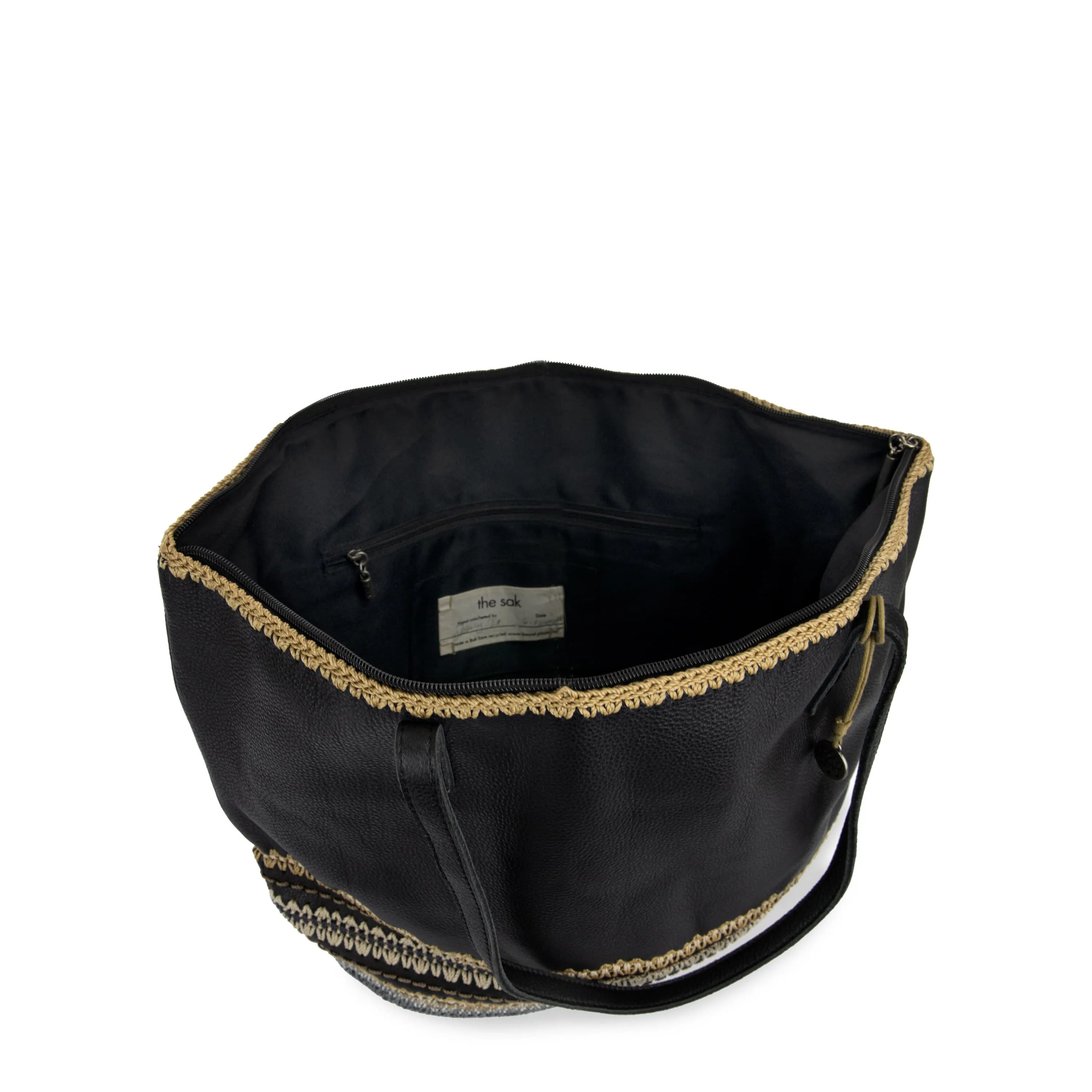 Faye Tote - Leather - Black Seminyak