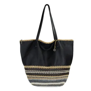 Faye Tote - Leather - Black Seminyak
