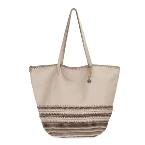 Faye Tote - Leather - Sand Seminyak