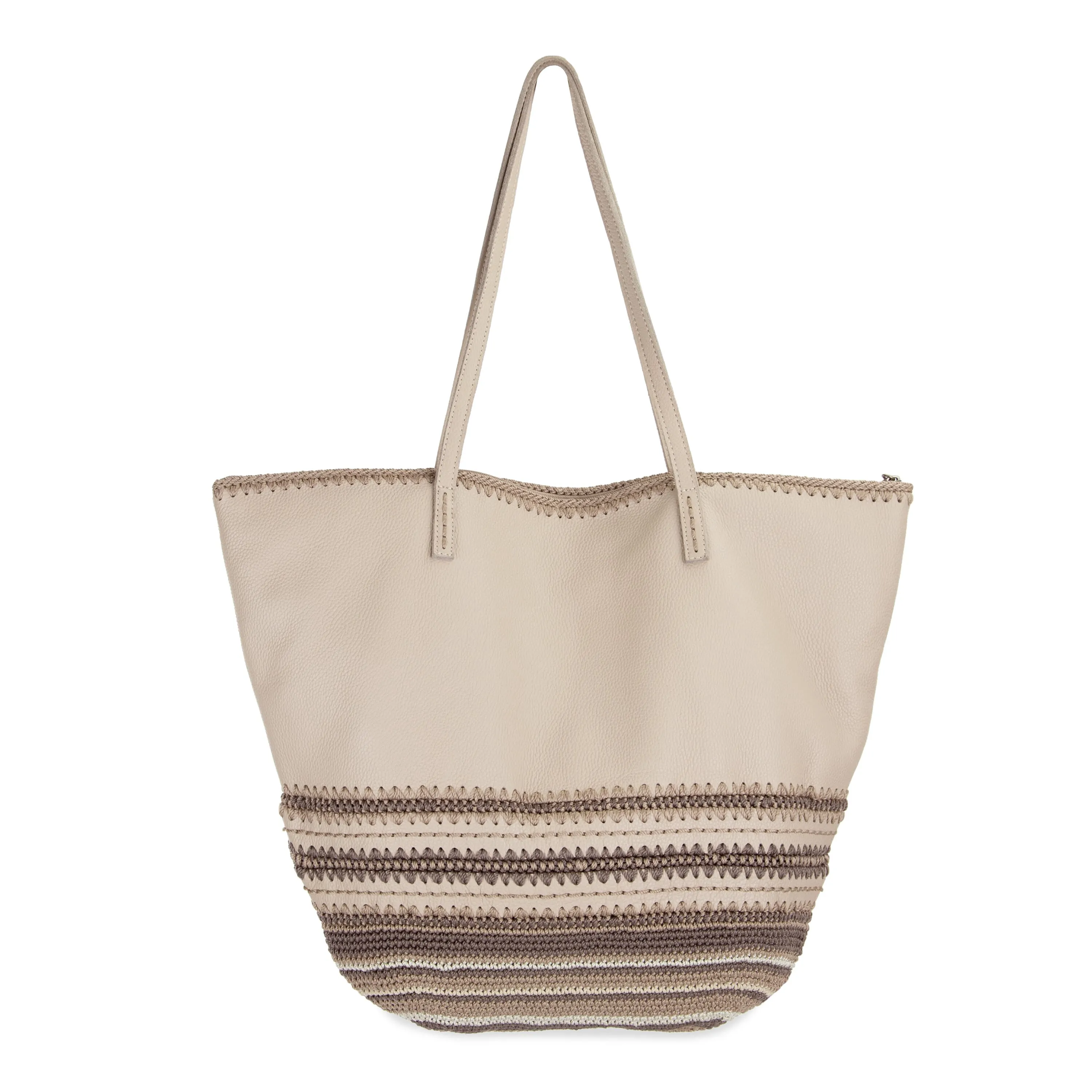 Faye Tote - Leather - Sand Seminyak