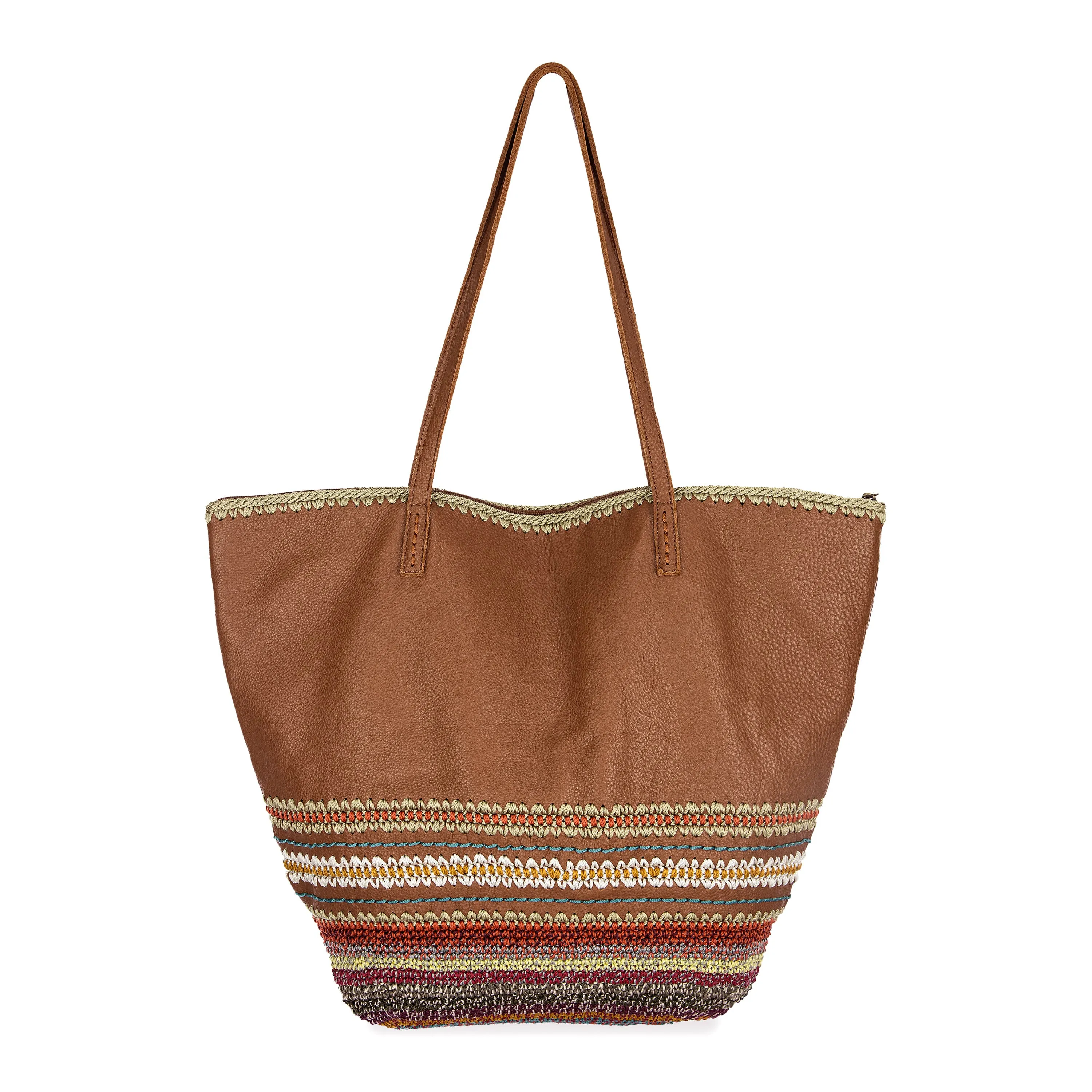 Faye Tote - Leather - Tobacco Seminyak