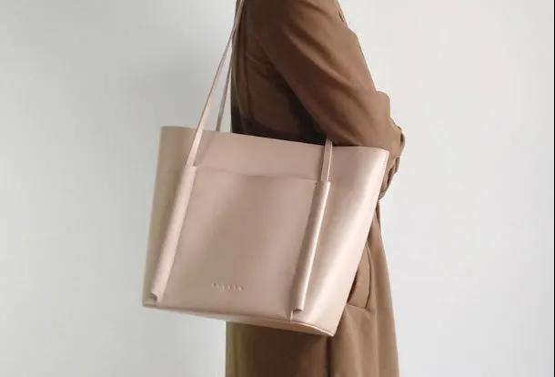 Genuine Leather Handbag purse Large Shoulder bag Tote Bag Shopper Bag for Women