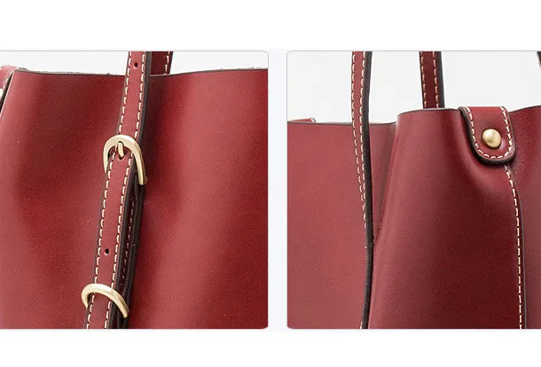 Genuine Leather handbag shoulder bag large tote for women leather shopper bag
