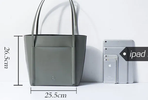 Genuine Leather handbag shoulder bag large tote for women leather shopper bag