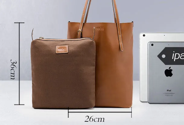 Genuine Leather handbag shoulder bag large tote for women leather shopper bag