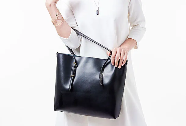 Genuine Leather handbag shoulder bag large tote for women leather shopper bag