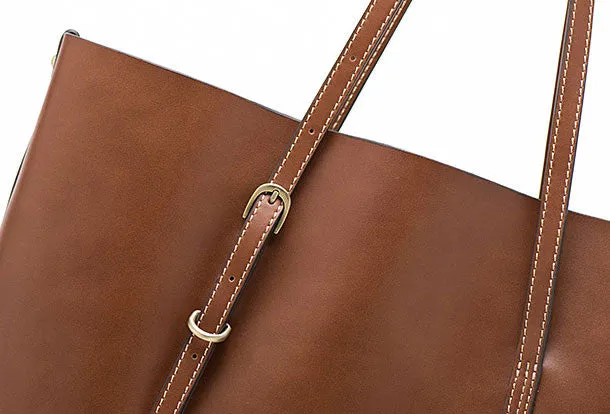 Genuine Leather handbag shoulder bag large tote for women leather shopper bag